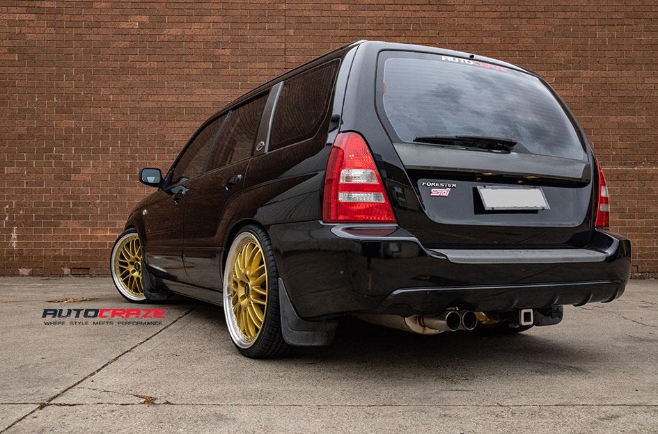 SUBARU FORESTER OM GOLD POLISH LIP